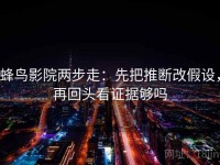 蜂鸟影院两步走：先把推断改假设，再回头看证据够吗